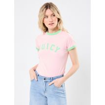 JUICY COUTURE - Bekleidung Juicy Collegiate Ringer T_Shirt - rosa - Größe M