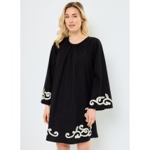 Vila - VIPOLENE O-NECK L/S SHORT DRESS Nero - Abbigliamento - Taglia 34