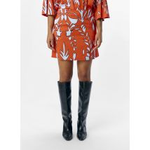 OBJECT - OBJCORA SHORT A-SKIRT 137 Arancione - Abbigliamento - Taglia 42