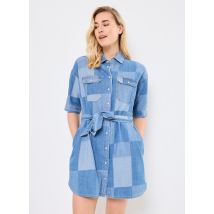 OBJECT - Bekleidung OBJFRANCEY LO 2/4 DNM SHIRT DRES 137 - blau - Größe L