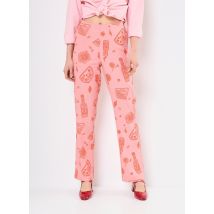 OBJECT - OBJSAGE HW STRIGHT PANTS 137 Rosa - Abbigliamento - Taglia 38