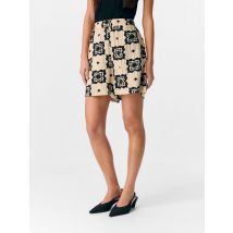 OBJECT - Bekleidung OBJELLA MW SHORTS 138 - beige - Größe 38