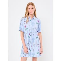 OBJECT - Bekleidung OBJHAILEY RE 2/4 SHORT DRESS 138 - blau - Größe 42
