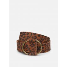 Ceintures PCPILJA SUEDE LEO JEANS BELT FC Noir - Pieces - Disponible en 90