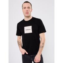 Jack & Jones - Bekleidung JORSPLIT AOP BRANDING TEE SS CREW NECK - schwarz - Größe XL
