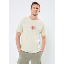 Jack & Jones - Bekleidung JORCANGGU FRONT TEE SS CREW NECK FST - beige - Größe M