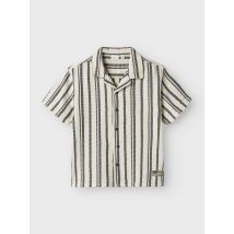 Kleding Nkmfoko Ss Nreg Shirt 13240150 Grijs - Name it - Beschikbaar in 7 - 8A