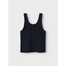 Name it - Kleding Nkffilisa Knit Strap Top 13227354 - Blauw - Maat 9 - 10A