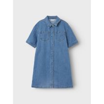 Name it - Nkfjannet Dnm Dress 8157-Ov D 13239986 Blu - Abbigliamento - Taglia 14A