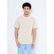 Only & Sons - Ropa ONSIAN REG SS STRIPE STRUCT TEE - Beige - Talla XXL