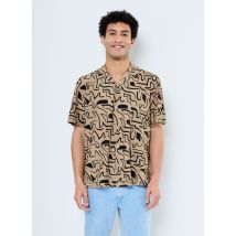 Only & Sons - Bekleidung ONSKARI AOP RLX RESORT SS PLIZZE - beige - Größe XL