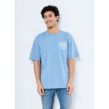 Only & Sons - Bekleidung ONSMOUNTAIN LOGO RLX SS TEE CS - blau - Größe XL