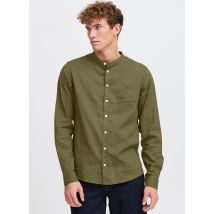 Casual Friday - CFANTON 0053 CC LS linen mix shirt Verde - Abbigliamento - Taglia L