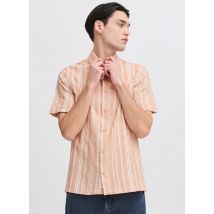 Casual Friday - CFLINCON SS striped shirt Arancione - Abbigliamento - Taglia XL
