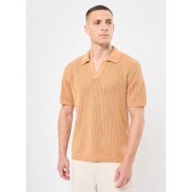 Casual Friday - Ropa CFEASTON SS structured polo knit - Naranja - Talla M