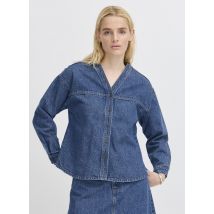 Kleding IHAVENY SH Blauw - Ichi - Beschikbaar in 40