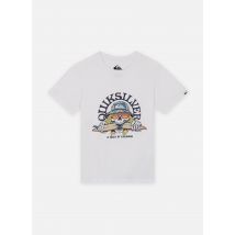 Kleding Ev Skull Feast Ss Yth EQBZT04850 Wit - Quiksilver - Beschikbaar in 14A