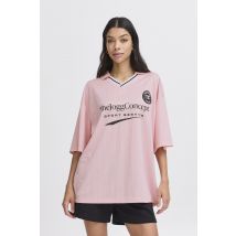 The Jogg Concept - Kleding JCHANAN V TSHIRT - Roze - Maat S