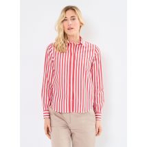 Kleding Reg Poplin Wide Striped Shirt Rood - GANT - Beschikbaar in 42