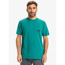 Quiksilver - Kleding Salt Water Pocket Ss Tee EQYZT08035 - Groen - Maat XL
