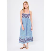 Stella Forest - Kleding Robe Bretelles Nuria - Blauw - Maat 40