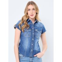 Kleding Shrunken Shirt Blauw - Wrangler - Beschikbaar in S