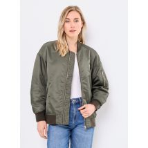 Schott - Bekleidung Bomber Femme Long Zippe Cote Schott - grün - Größe L