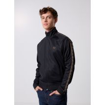 Kleding CONTRAST TAPE TRACK JACKET Zwart - Fred Perry - Beschikbaar in L