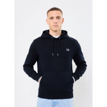 Fred Perry - TIPPED HOODED SWEATSHIRT Blu - Abbigliamento - Taglia XL