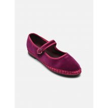 Ballerines Mary Jane Velvet Rose - Flabelus - Disponible en 42