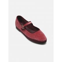 Ballerinas Mary Jane Velvet Rosa - Flabelus - Größe 39