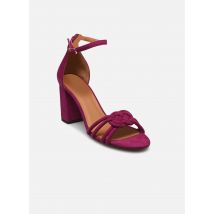 Sandalen Sandales n°191 - Suede - Prune Lila - Rivecour - Größe 40