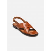 Rivecour - Sandalen Sandales n°204 - Cuir - Cognac - braun - Größe 38