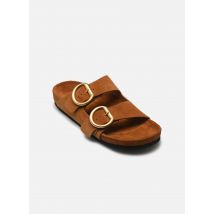 Rivecour - Clogs & Pantoletten Mules n°62 - Suede - Cognac - braun - Größe 41