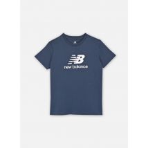 Vêtements New Balance Jersey Stacked Logo Tee Bleu - New Balance Kids - Disponible en 15 - 16A