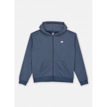 New Balance Kids - Bekleidung New Balance French Terry Small Logo Full Zip Hoodie - blau - Größe 15 - 16A