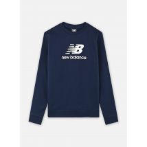 Kleding New Balance French Terry Stacked Logo Crew Blauw - New Balance Kids - Beschikbaar in 14 - 15A