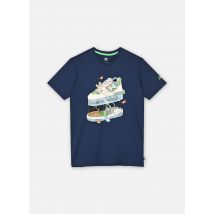New Balance Kids - Bekleidung NB Fitness Centre Illustrated Graphic Tee - blau - Größe 14 - 15A