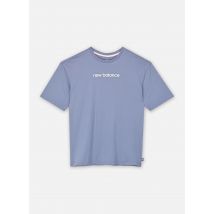 New Balance Kids - Kleding NB Floral Sneaker Back Graphics Tee - Blauw - Maat 14 - 15A