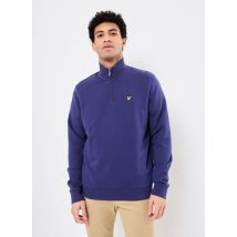 Lyle & Scott - Kleding Loopback Quarter Zip Sweat - Blauw - Maat L