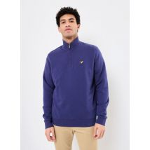 Lyle & Scott - Ropa Loopback Quarter Zip Sweat - Azul - Talla XL