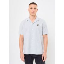 Lyle & Scott - Ropa Linen Blend Oxford Revere Shirt - Verde - Talla M
