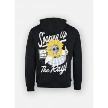 Lyle & Scott - Bekleidung Sunnies Pool Bar Graphic Pullover Hoodie - blau - Größe XL