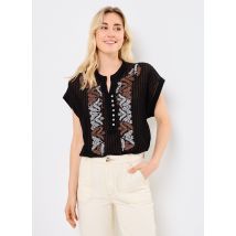 Meisïe - Kleding M04B129 - Zwart - Maat XS