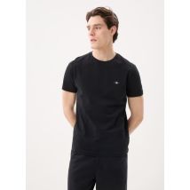 GANT - Ropa SLIM PIQUE SS T-SHIRT - Negro