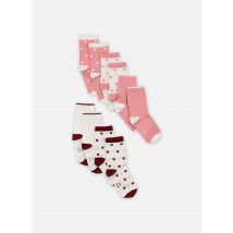 Chaussettes et collants 5 Paires de Chaussettes A0E4W Blanc - Petit Bateau - Disponible en 23 - 26