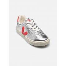 Veja Small Volley O.T. Leather - Lacets élastiques Argent - Baskets - Disponible en 31