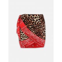 Arizona Love - Kleding Leopard Red Bandana Sharong - Bruin - Maat T.U
