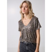 Vero Moda T-shirt Marron - Disponible en M