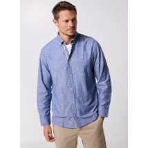 Jack & Jones - Kleding Jprblusummer Button Down L/S Shirt - Blauw - Maat XL